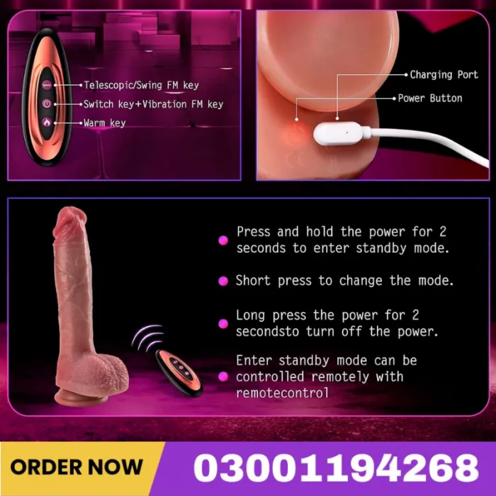 Big Dildo Vibrator Sex Toy For Women Price In Pakistan