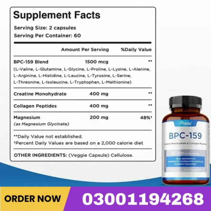 BPC-159 – Digestive Support & Joint Recovery Price In Pakistan