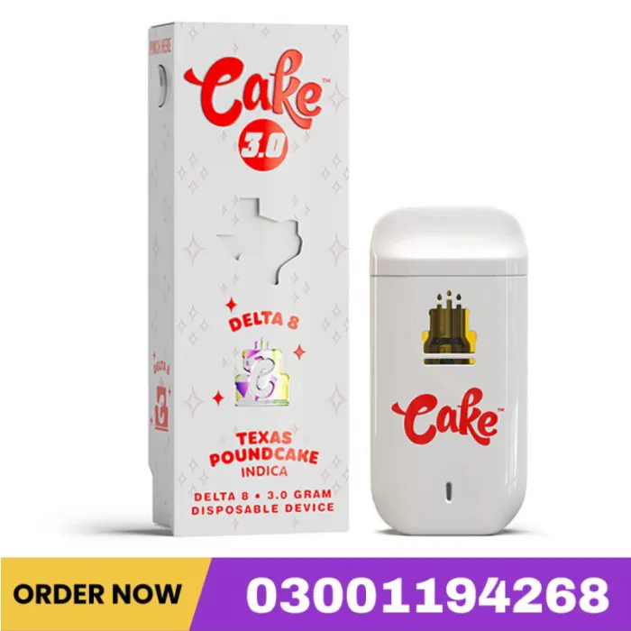 Cake Delta 8 Disposable Vape | 3g In Pakistan