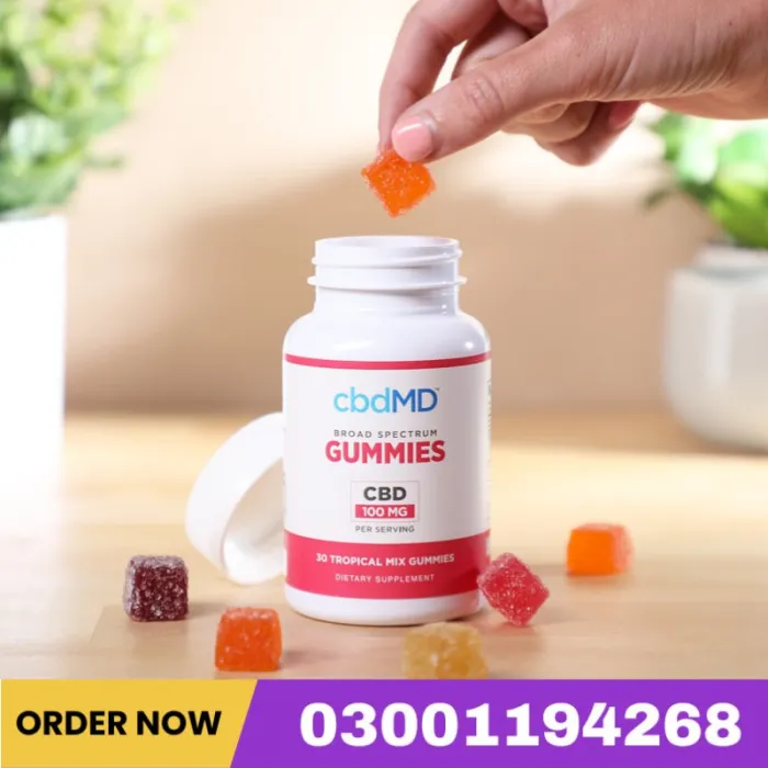 CbdMD, CBD Gummies, Broad Spectrum THC-Free, 30ct, 1500mg CBD In Pakistan