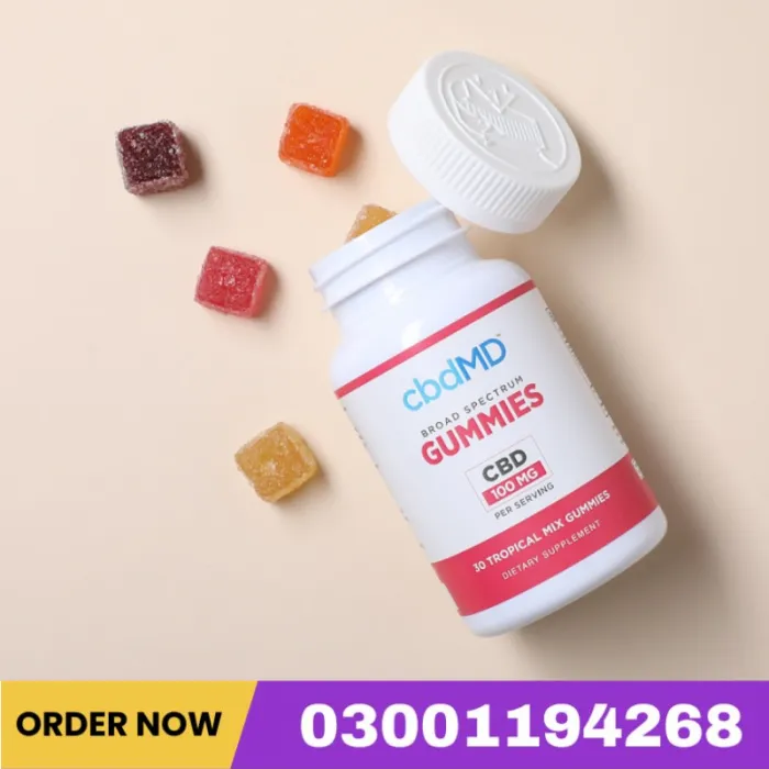 CbdMD, CBD Gummies, Broad Spectrum THC-Free, 30ct, 1500mg CBD In Pakistan
