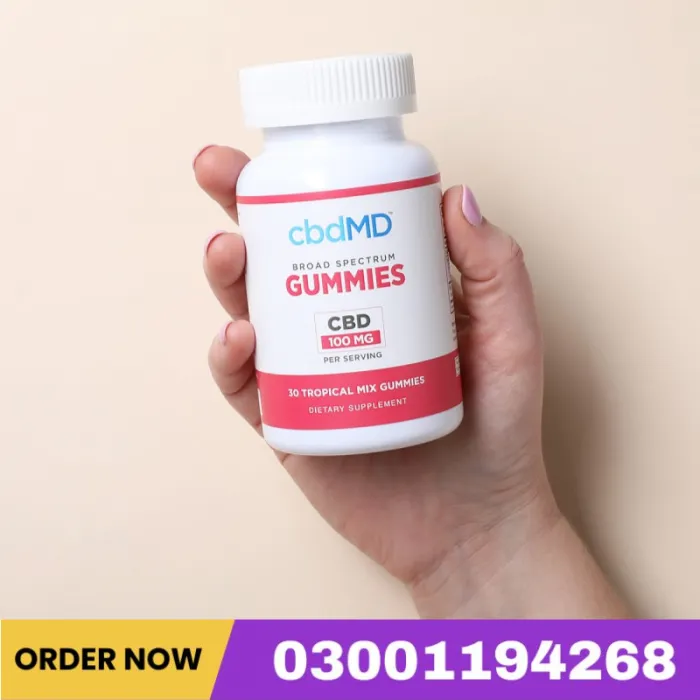 CbdMD, CBD Gummies, Broad Spectrum THC-Free, 30ct, 1500mg CBD In Pakistan