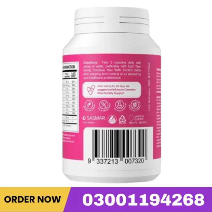 Conceive Plus Birth Control Detox Price In Pakistan