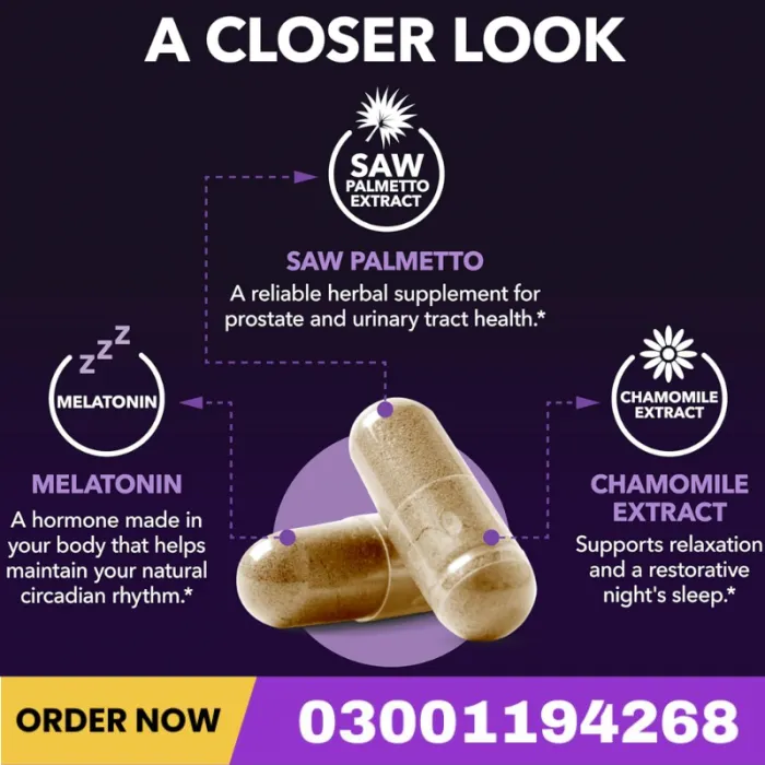 Daitea Saw Palmetto Pm Formula Supplements