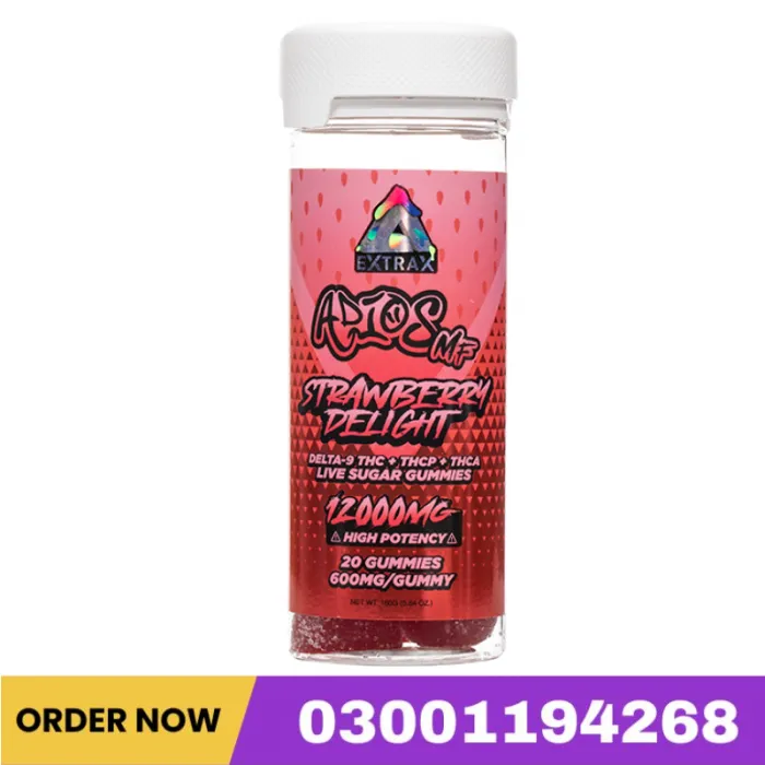 Delta Extrax Adios MF Gummies 12000MG