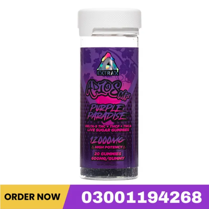 Delta Extrax Adios MF Gummies 12000MG