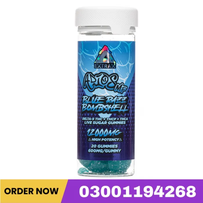 Delta Extrax Adios MF Gummies 12000MG