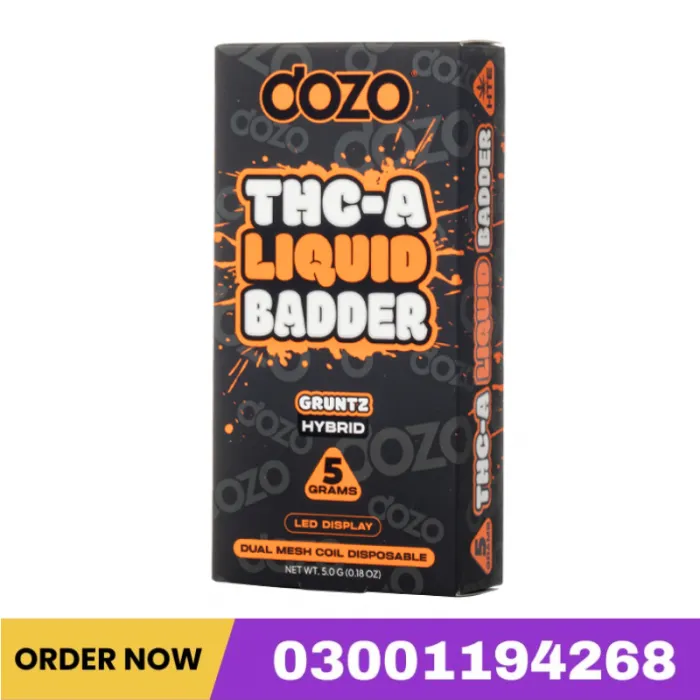 DOZO THC-A Liquid Badder Disposable 5G In Pakistan