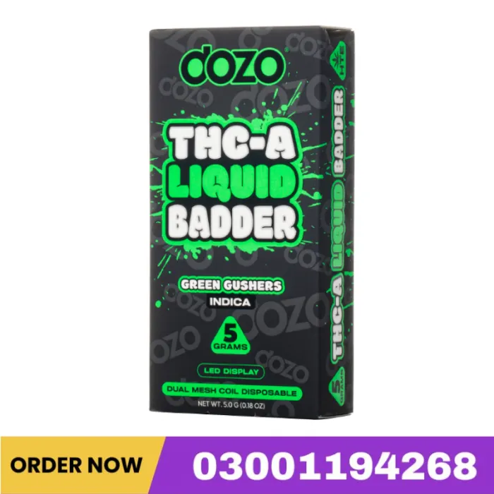 DOZO THC-A Liquid Badder Disposable 5G In Pakistan