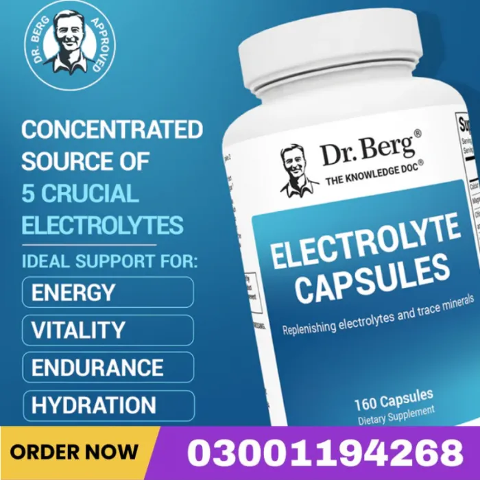 Electrolyte Capsules With Potassium And Magnesium – 160 Vegetable Capsules