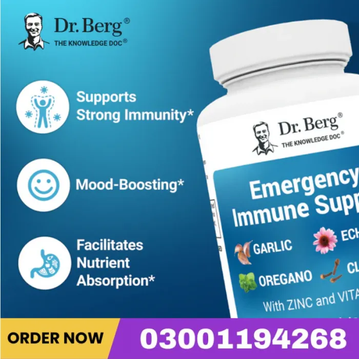 Emergency Immune Support With Zinc And Vitamin D – 60 Tablets