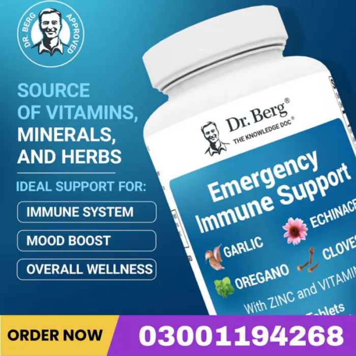 Emergency Immune Support With Zinc And Vitamin D – 60 Tablets