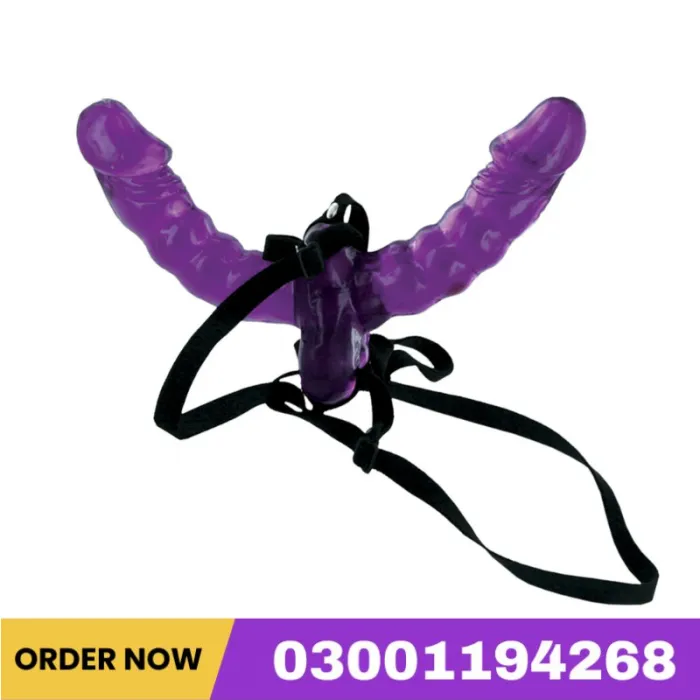 Fantasy Double Delight Strap-On Dildo