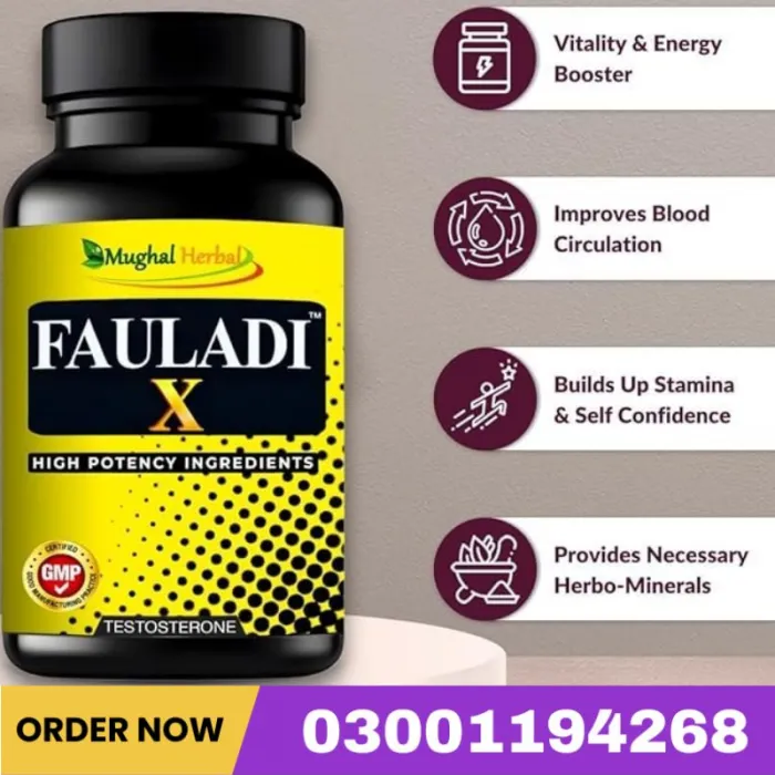 Fauladi X Capsule Price In Pakistan