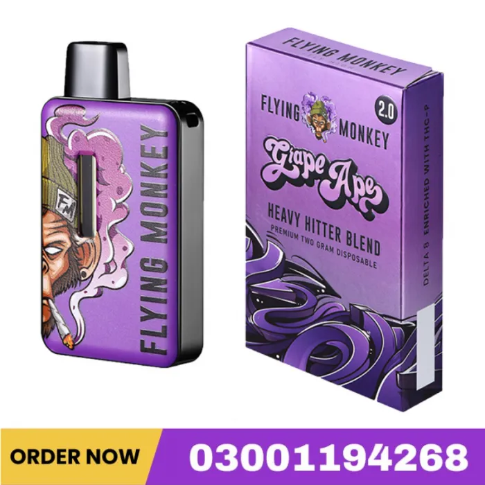 Flying Monkey Delta 8 Disposable Vape | 2g Price In Pakistan
