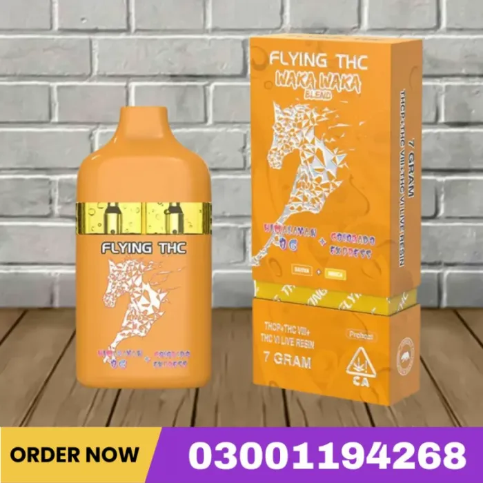 Flying Thc Waka Waka Blend 7g Disposable Price In Pakistan