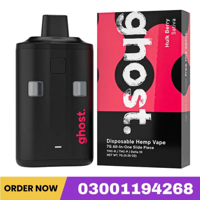 Ghost Hemp Slide Piece THCA Disposable 7G In Pakistan