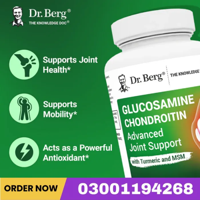 Glucosamine Chondroitin Advanced Joint Support With Msm – 120 Vegetable Capsules