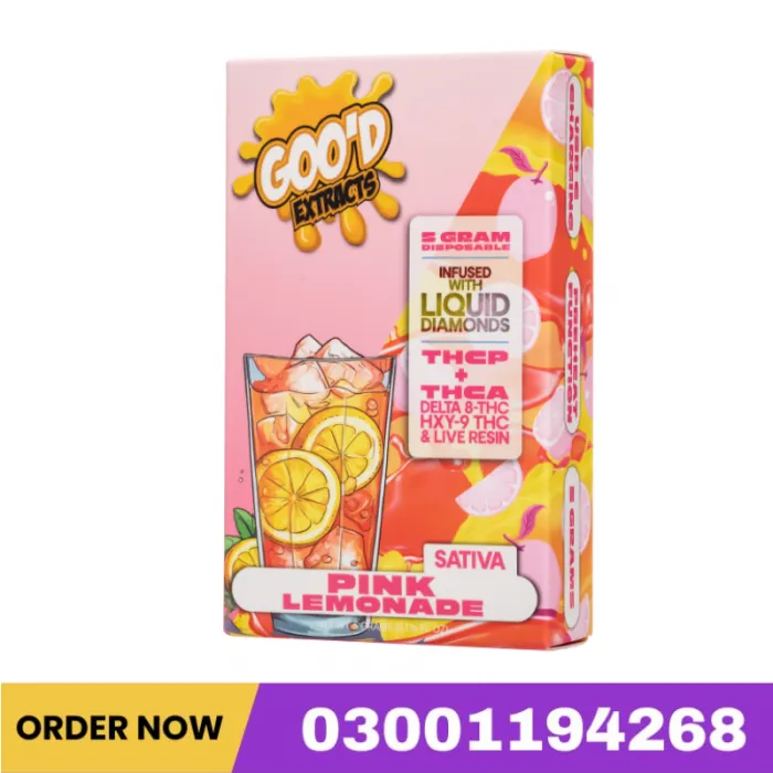 Goo'd Extracts Delta-8 + HXY9 + THC-P + THC-A Live Resin Disposable 5G In Pakistan