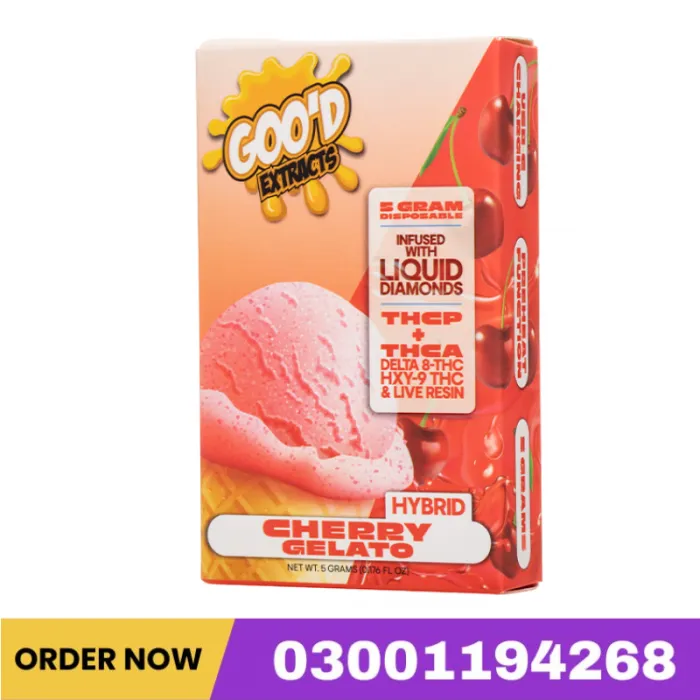 Goo'd Extracts Delta-8 + HXY9 + THC-P + THC-A Live Resin Disposable 5G In Pakistan