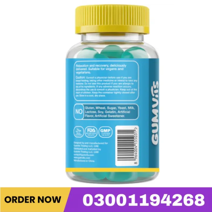 Gumvits Magnesium Glycinate 200mg Gummies, 60 Ct Price In Pakistan