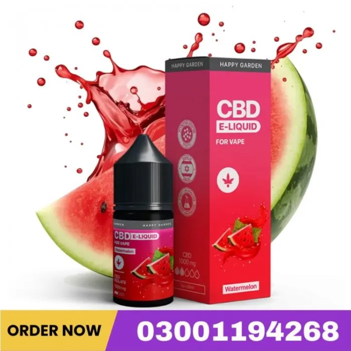 Happy Vape Cbd Vape Juice Blueberry 1000mg 30ML In Pakistan