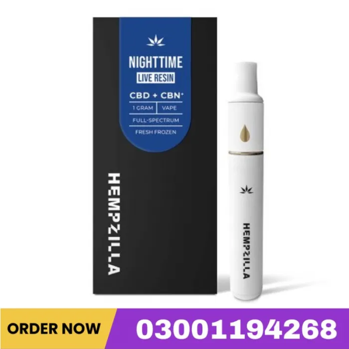 Hempzilla CBD Live Resin Energize Disposable | 500mg In Pakistan