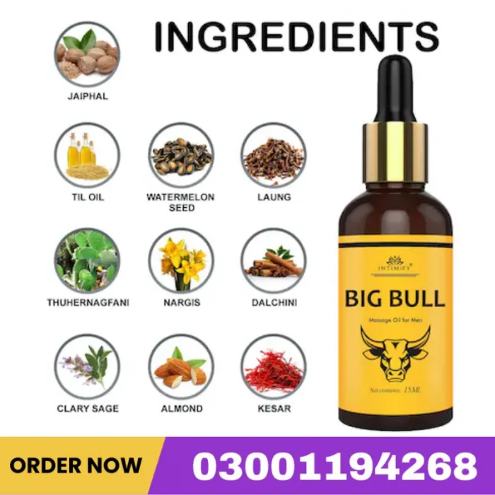Intimify Big Bull Massage Oil For Men Price In Pakistan