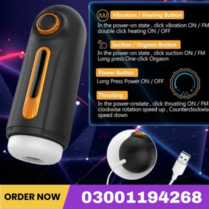Jack - 4 In 1 Automatic Male Masturbators Sex Toy For Men