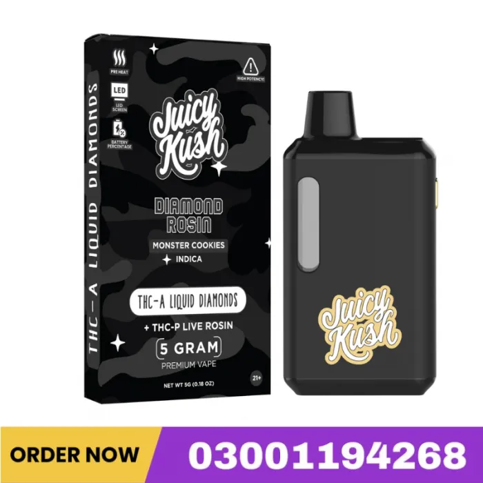 Juicy Kush Diamond Rosin Disposable 5G In Pakistan