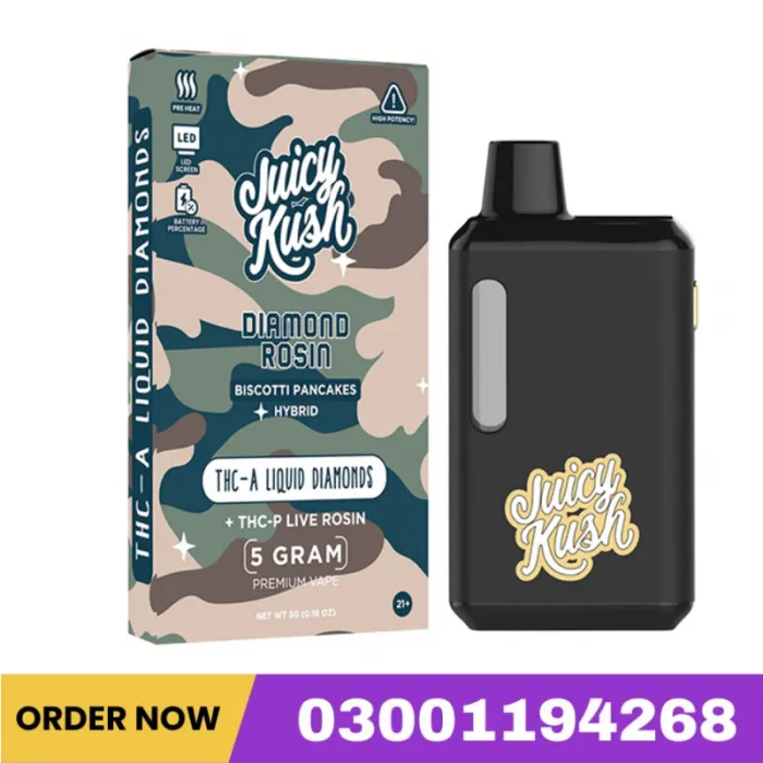 Juicy Kush Diamond Rosin Disposable 5G In Pakistan