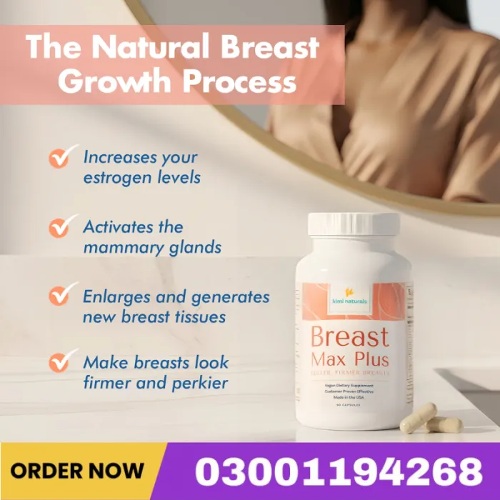 Kimi Naturals Breast Max Plus – Fuller, Firmer Breasts