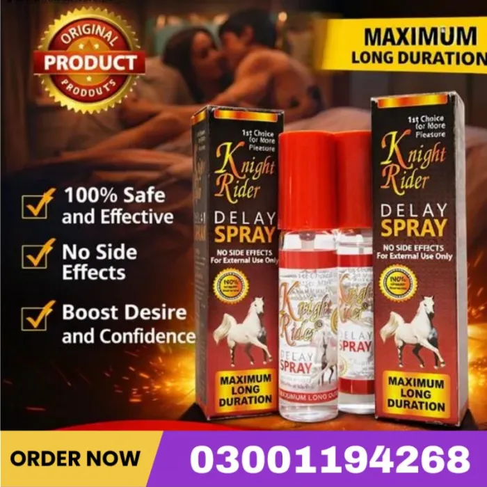 Knight Rider Delay Spray Maximum Long Duration 15ml Price In Pakistan