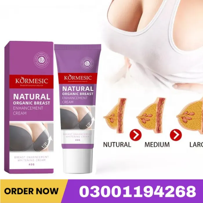 Kormesic Natural Organic Breast Enhancement Cream 40G Price In Pakistan