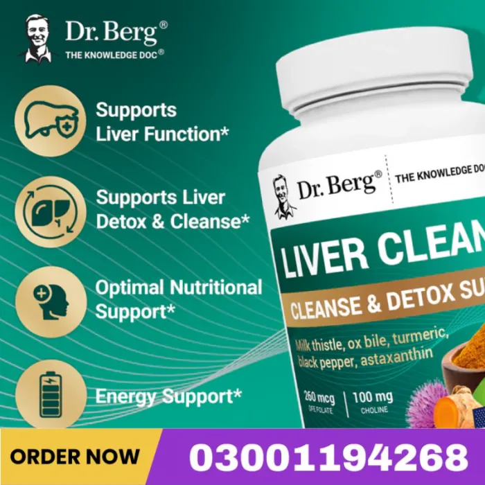 Liver Cleanse Detox Support With Milk Thistle, Ox Bile & Choline – 60 Vegetable Capsules