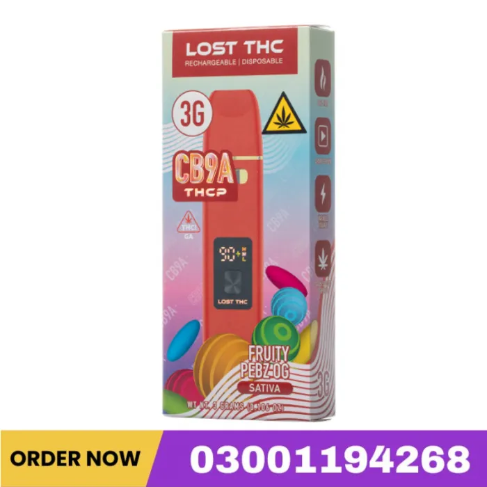 Lost THC CB9A V4 Disposable 3G