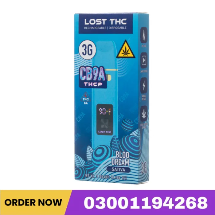 Lost THC CB9A V4 Disposable 3G