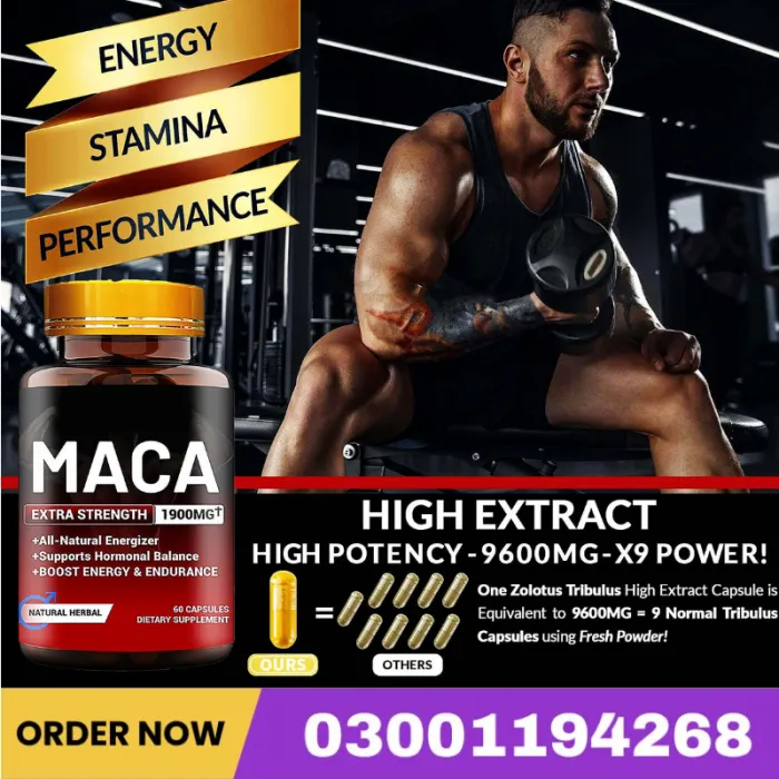 Maca Extra Strength 1900MG Price In Pakistan