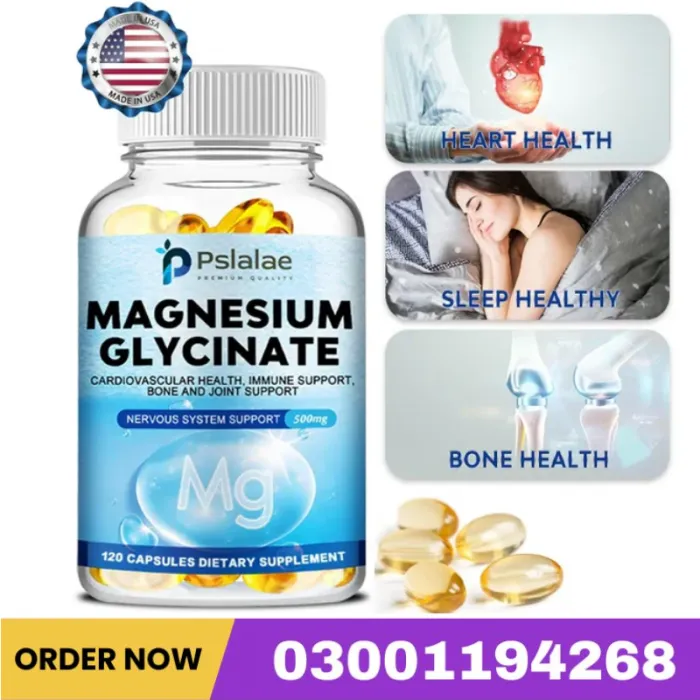 Magnesium Glycinate – Relaxation, Muscle & Heart Support Price In Pakistan