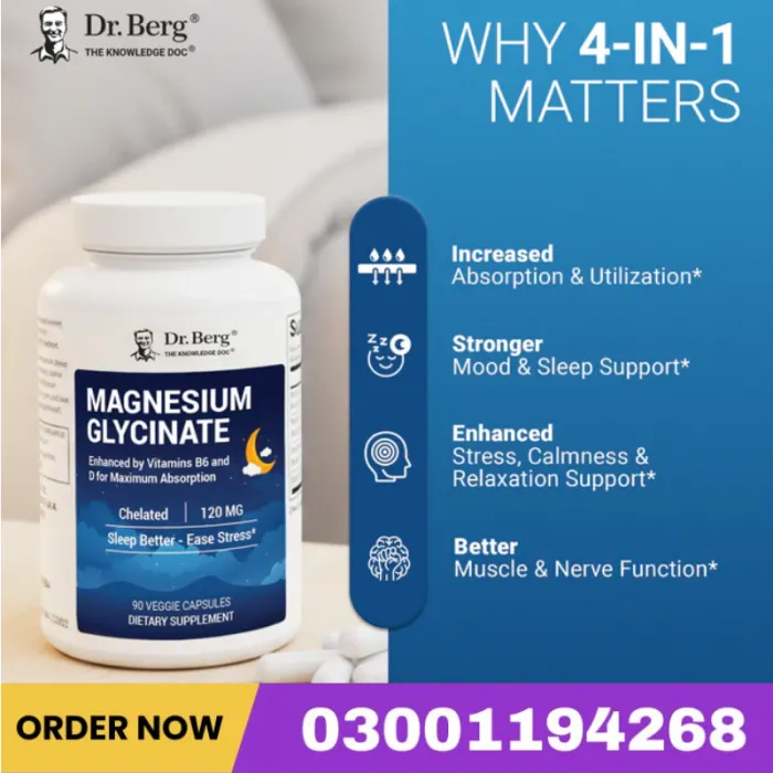 Magnesium Glycinate With Naturally Sourced Vitamin D3