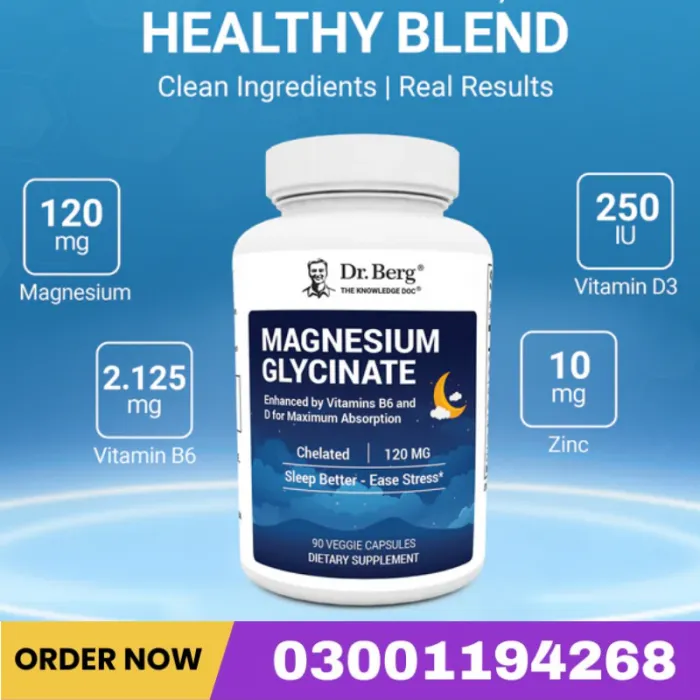 Magnesium Glycinate With Naturally Sourced Vitamin D3