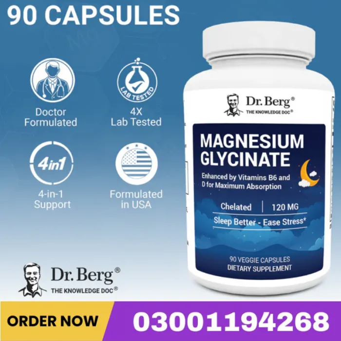 Magnesium Glycinate With Naturally Sourced Vitamin D3