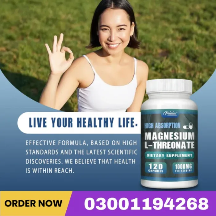 Magnesium L-Threonate – Boost Focus & Brain Energy Price In Pakistan