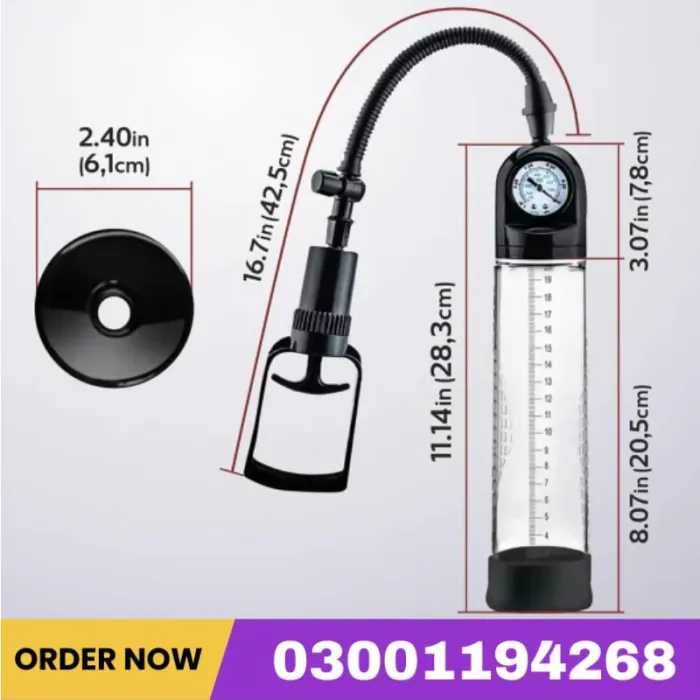 Manual Vacuum Penis Enlarger & Penis Pump Trainer Sex Toys For Men Manual Stimulation