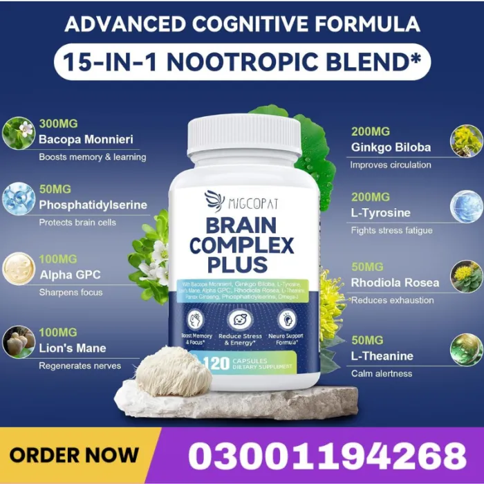 Migcopat Brain Complex Plus Capsule Price In Pakistan
