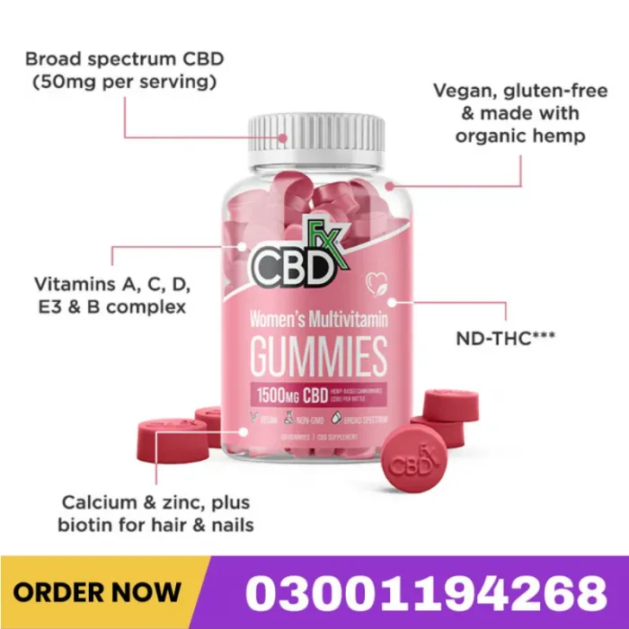 Multivitamin CBD Gummies For Men & Women Price In Pakistan