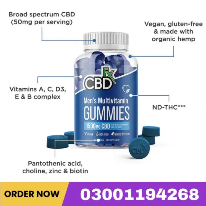 Multivitamin CBD Gummies For Men & Women Price In Pakistan