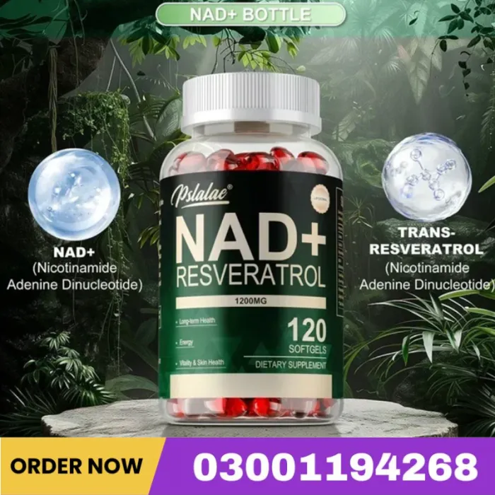 NAD+ Resveratrol – Skin, Hair & Joint Health Boost Price In Pakistan