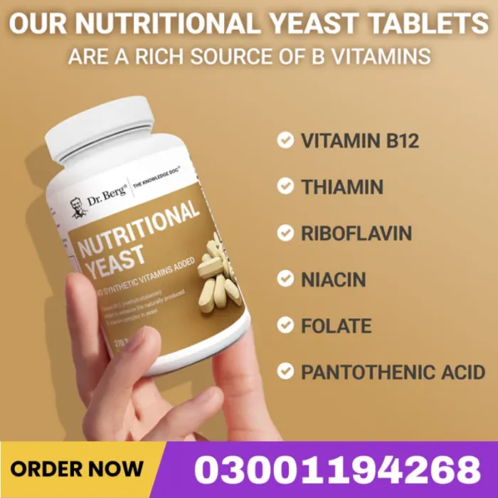 Nutritional Yeast – 270 Tablets