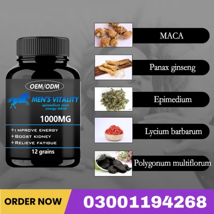 Oem/Odm Men's Vitality 1000Mg Price In Pakistan